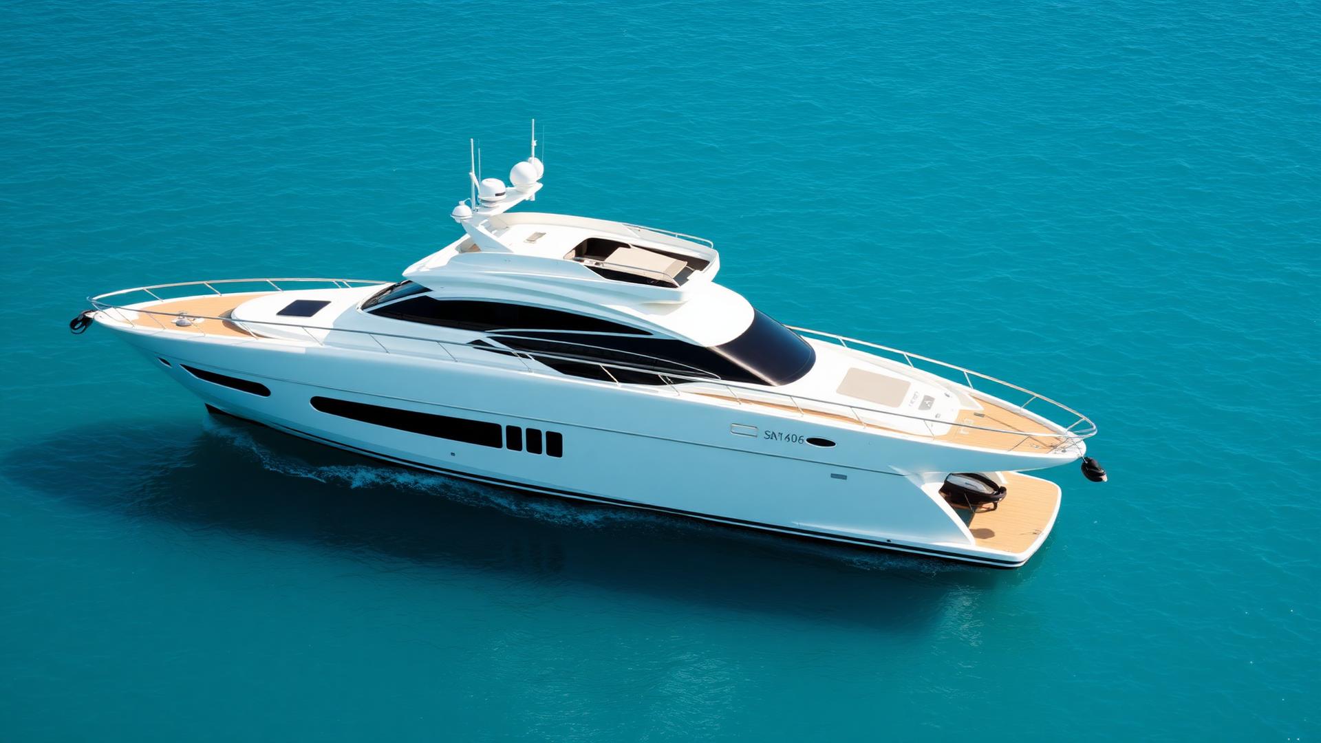 The Cyan Sea yacht